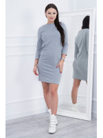 Klasikinė suknelė (Pilka) (Švelnios spalvos)