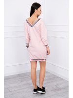 Suknelė su iškirpte Paris (Šviesiai) (Rožinė)