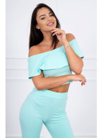 Kostiumėlis su atvirais pečiais (Mėtos)