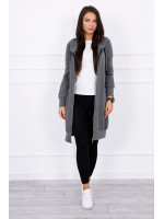 Bliuzonas su gobtuvu ir užtrauktuku (Grafito) 