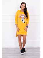 Suknelė su spalvinga aplikacija (Garstyčių)