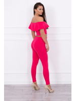 Kostiumėlis su atvirais pečiais (Avietinė)