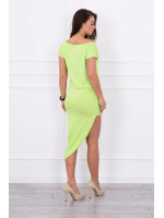 Proginė asimetriška suknelė (Žalia)