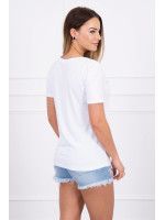 Palaidinė su užrašu Perfect (Balta)