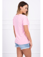 Palaidinė su užrašu Perfect (Šviesiai) (Rožinė)