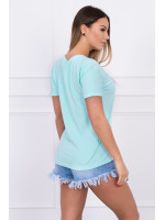 Palaidinė su moters aplikacija (Mėtos)