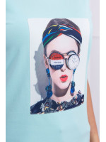 Palaidinė su moters aplikacija (Mėtos)