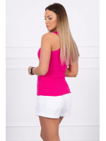 Palaidinė su metaline dekoracija (Fuksijos)