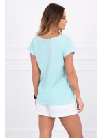 Palaidinė su lūpų aplikacija (Mėtos)