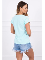 Palaidinė Shopping is my cardio (Mėtos)