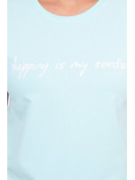 Palaidinė Shopping is my cardio (Mėtos)