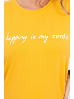 Palaidinė Shopping is my cardio (Garstyčių)