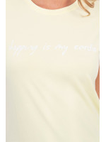 Palaidinė Shopping is my cardio (Šviesi) (Geltona)