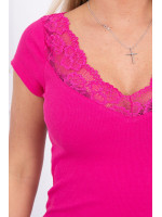 Palaidinė su nėriniais (Fuksijos)