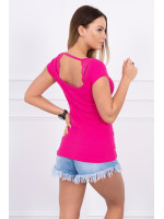 Palaidinė su nėriniais (Fuksijos)