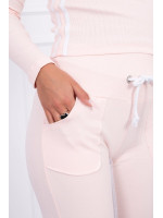 Kostiumėlis su dvigubomis juostomis (Šviesiai) (Rožinė)