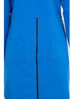 Megztinis su užtrauktuku nugaroje (Mėlyna)