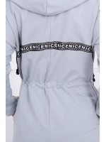 Kardiganas su ilgesne nugara (Pilka)