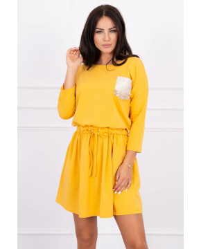 Suknelė su blizgančia kišene (Garstyčių) Suknelė su blizgančia kišene (Garstyčių)