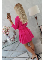 Suknelė su blizgančia kišene (Fuksijos)