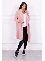 Megztinis su šikšnosparnio rankovėmis (Šviesiai rožinė)