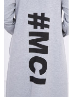 Kardiganas su užrašu (Pilka)