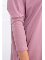 Palaidinė su 3/4 rankovėmis „Kiss“ (Tamsi rožinė)