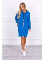 Suknelė su juostele priekyje (Mėlyna)