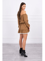 Žavinga suknelė (Šviesiai ruda)