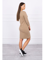 Klasikinė suknelė (Šviesiai ruda)