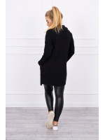 Prailgintas bliuzonas asimetrišku priekiu (Juoda)