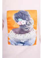 Palaidinė su išvaizdžia aplikacija (Šviesiai) (Rožinė)