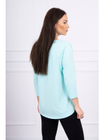 Palaidinė su aplikacija 3D Watch (Mėtos)