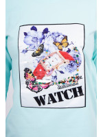 Palaidinė su aplikacija 3D Watch (Mėtos)