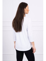 Palaidinė su aplikacija 3D Watch (Balta)