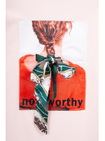 Suknelė su stilinga 3D aplikacija (Šviesiai) (Rožinė)