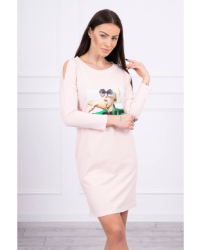 Suknelė su užrašu LOVE (Šviesiai) (Rožinė) Suknelė su užrašu LOVE (Šviesiai) (Rožinė)