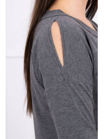 Suknelė su užrašu LOVE (Grafito)