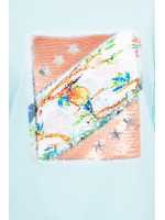 Palaidinė su aplikacija 3D Bird (Mėtos)