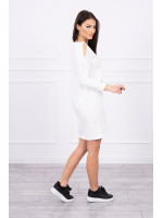 Suknelė su piešiniu (Šilko spalvos)