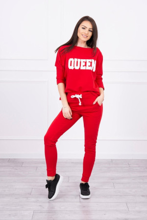 Dviejų dalių kostiumėlis „Queen“ (Raudona)