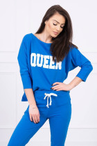 Dviejų dalių kostiumėlis „Queen“ (Mėlyna)