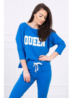Dviejų dalių kostiumėlis „Queen“ (Mėlyna)