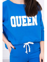 Dviejų dalių kostiumėlis „Queen“ (Mėlyna)