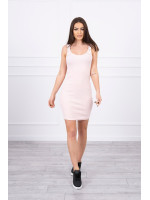 Suknelė su prisitvirtinančiom petnešėlėm (Šviesiai) (Rožinė)