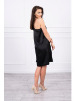 Suknelė su kaspinu on the shoulder (Juoda)