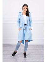 Kardiganas su ilgesne nugara (Žydra)