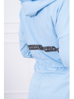 Kardiganas su ilgesne nugara (Žydra)