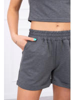 Medvilninis komplektas su šortais (Grafito)