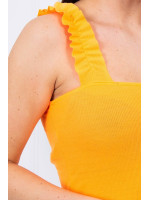 Palaidinė su plačiomis petnešėlėmis (Neoninė oranžinė)